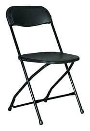 Black Folding Chair rental in Michigan thumbnail 2